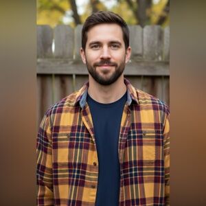 Urban Pipeline Men Shirt‎ Large Ultimate Flannel Long Sleeve Classic Plaid Soft